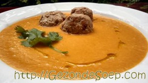 Wortelsoep met curry