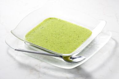 Broccolisoep volgens Piet Huysentruyt met extra selder en spinazie