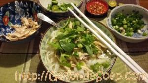 Pho ga Vietnamese kip noedelsoep