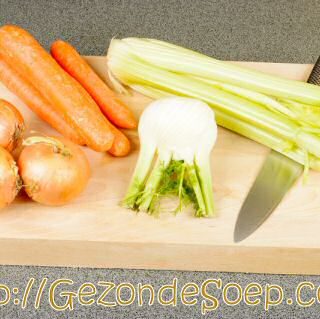 Groentebouillon maken
