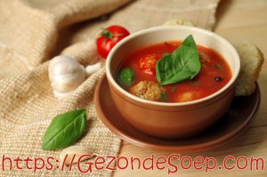 Tomatensoep met balletjes