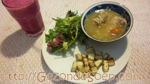 Varkensribben soep Varkensribben soep