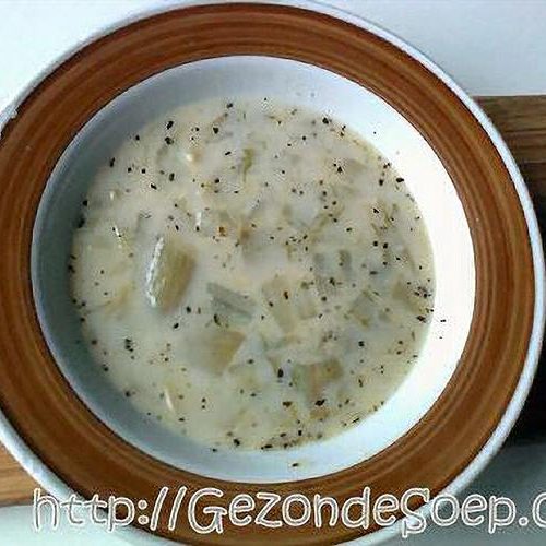 Gezonde venkelsoep