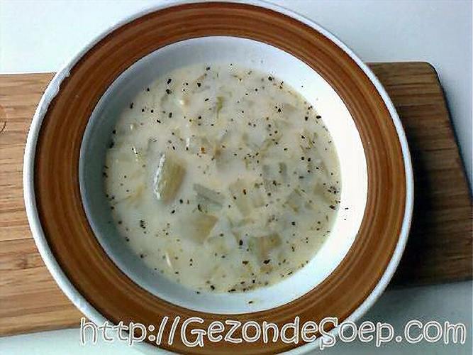 Gezonde venkelsoep